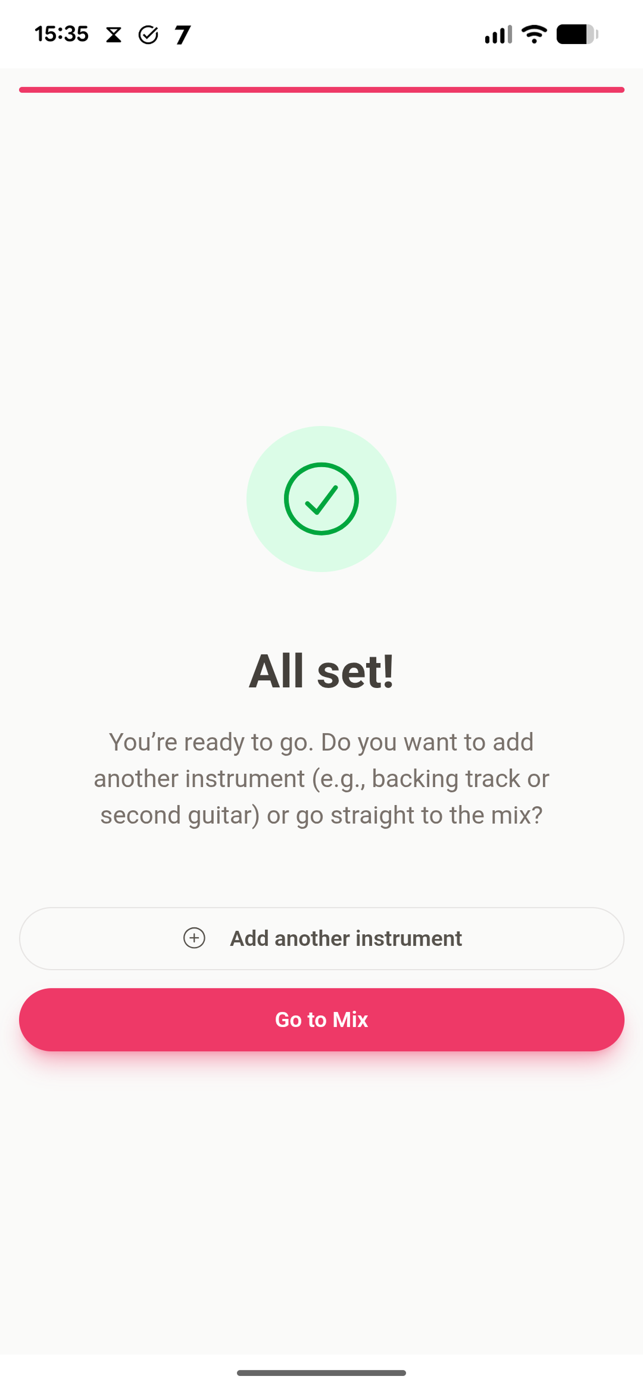 Eggbox all set screen